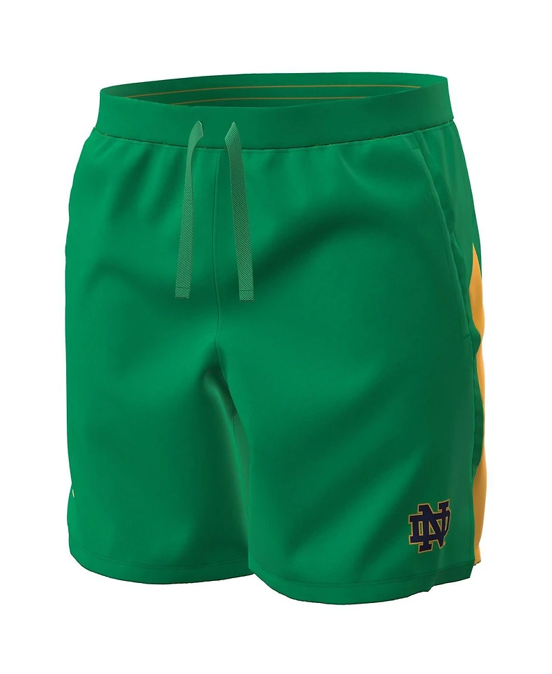 Under Armour Men's Green Notre Dame Fighting Irish Woven Shorts
