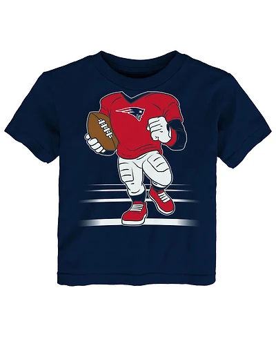 Outerstuff Toddler Outerstuff Navy New England Patriots Game Fit T-Shirt