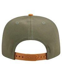New Era Men's Olive/Brown New York Yankees Color Pack A-Frame 9FIFTY Snapback Hat