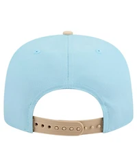 New Era Men's Light Blue/Light Beige Los Angeles Dodgers Color Pack A-Frame 9FIFTY Snapback Hat