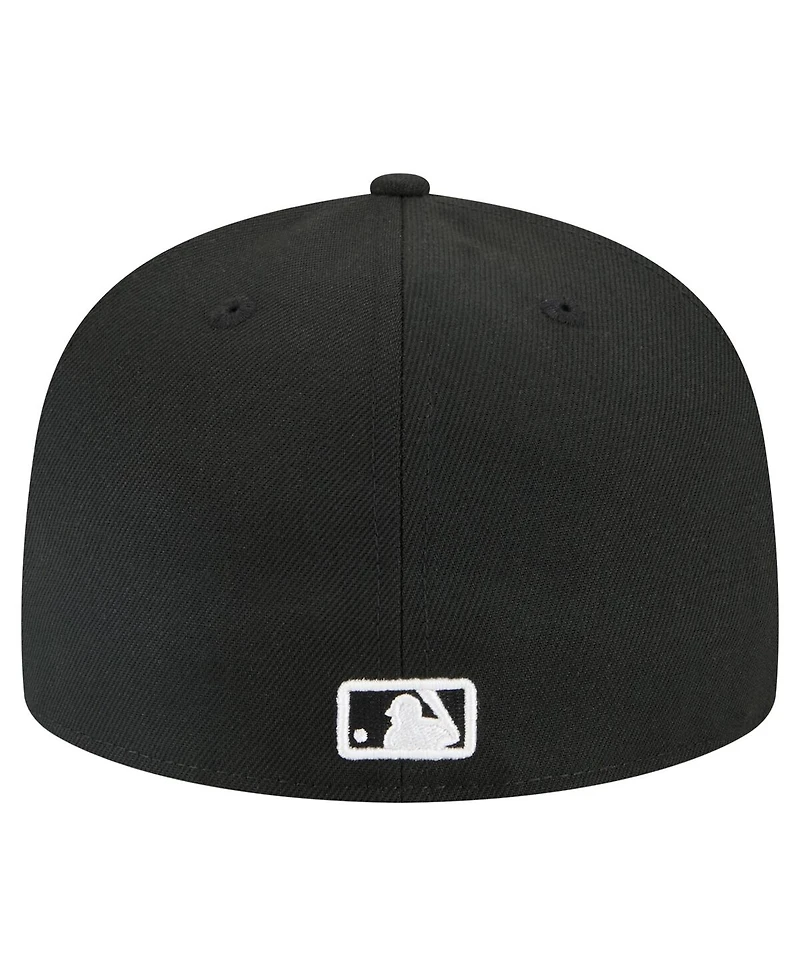 New Era Men's Black York Yankees Tri-Hit 59FIFTY Fitted Hat