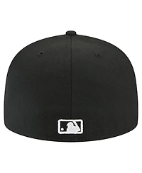 New Era Men's Black Detroit Tigers Tri-Hit 59FIFTY Fitted Hat