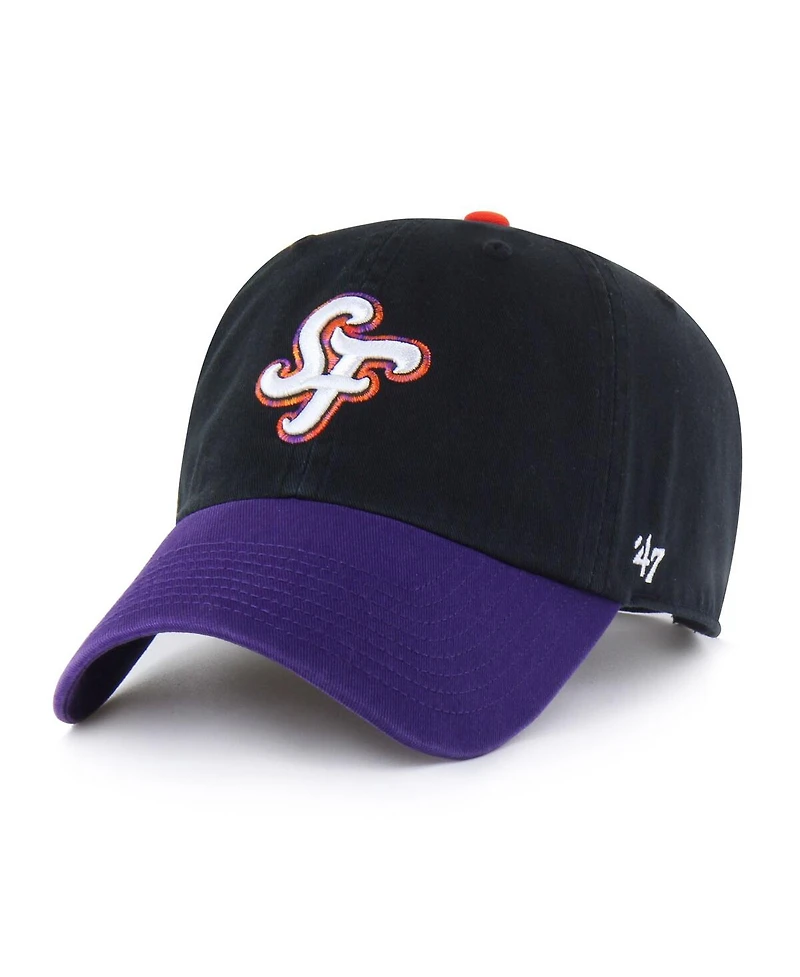 '47 Brand Men's Black San Francisco Giants 2025 City Connect Clean Up Adjustable Hat