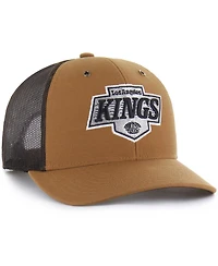 Carhartt x '47 Brand Men's Brown Los Angeles Kings Trucker Adjustable Hat