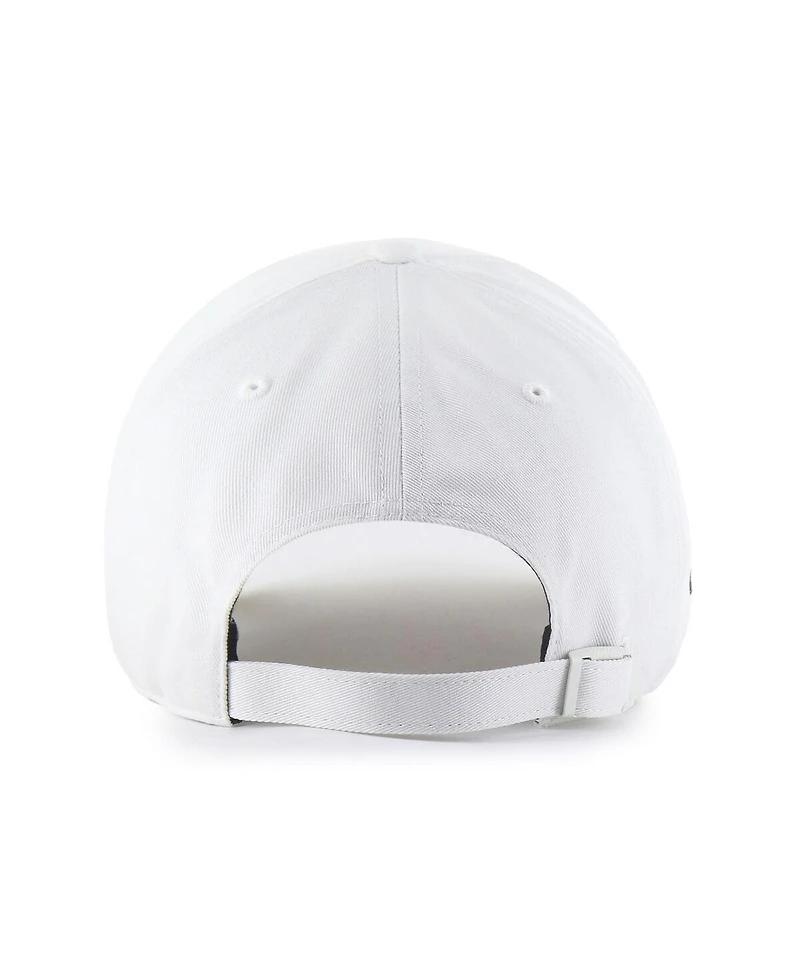 '47 Brand Men's White Houston Astros Foundational Pinch Offside Adjustable Hat