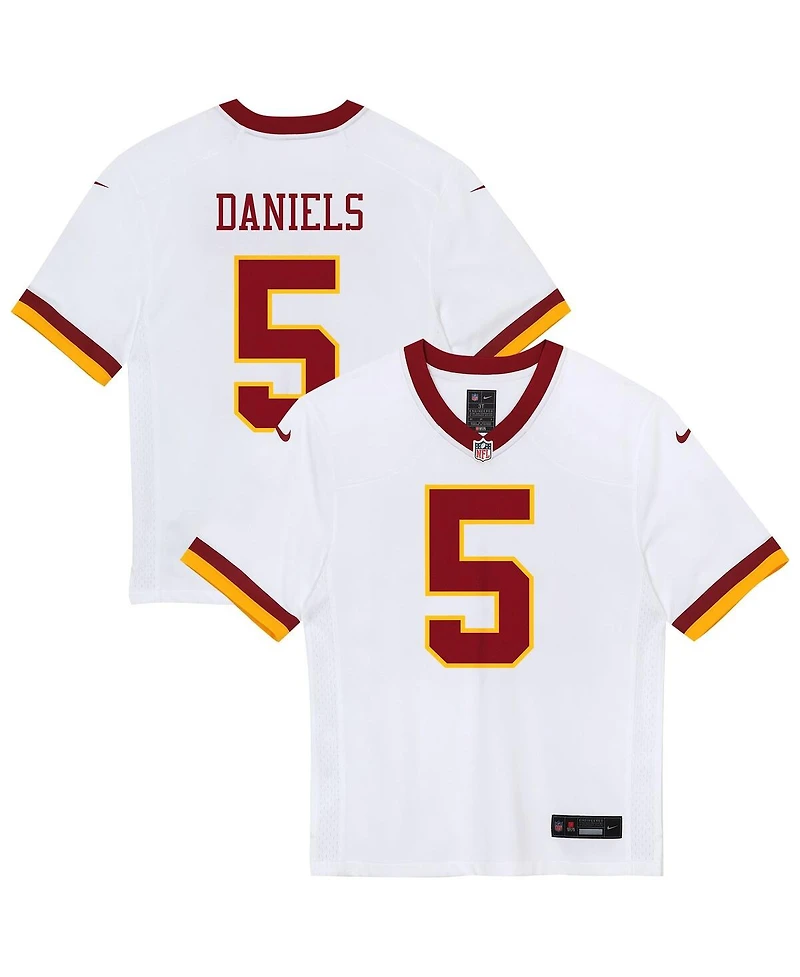 Nike Preschool Jayden Daniels White Washington Commanders Game Super Bowl Era Jersey
