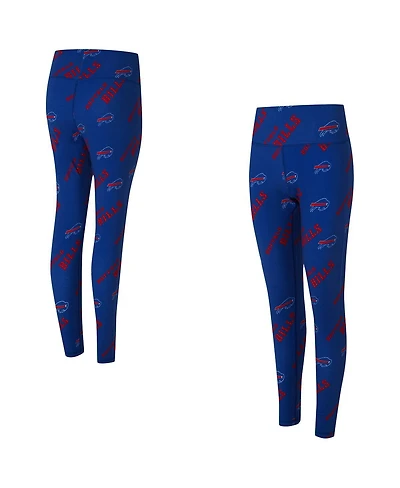 Concepts Sport Women's Royal Buffalo Bills Mosaic Allover Print Leggings