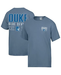 ComfortWash Men's Blue Duke Devils Big Name T-Shirt