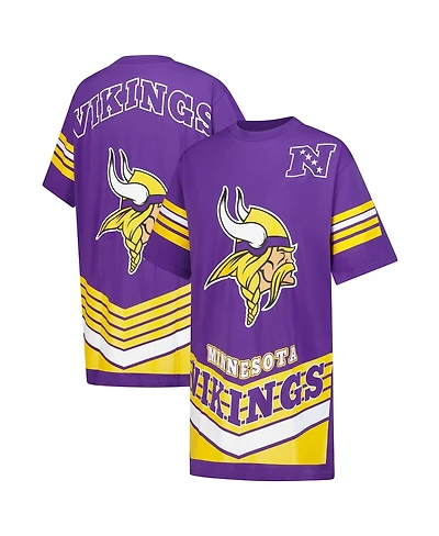 Gameday Couture Women's Purple Minnesota Vikings Perfect Score Vintage T-Shirt Dress
