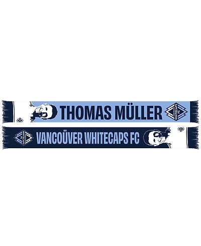 Ruffneck Scarves Thomas Muller Light Blue Vancouver Whitecaps Fc Scarf