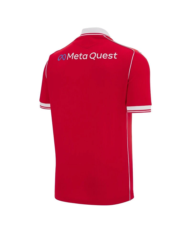 Macron Men's Red Wrexham 2025/26 Home Replica Jersey