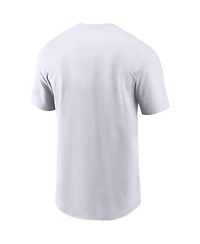 Nike Men's White New England Patriots Primary Logo T-Shirt