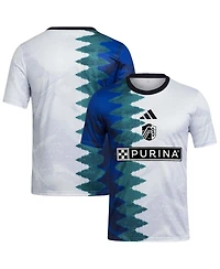 Adidas Men's White St. Louis City Sc 2025 Gaming Aeroready Pre-Match Jersey