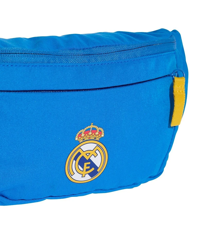 Adidas Men's and Women's Blue Real Madrid Waist Pack