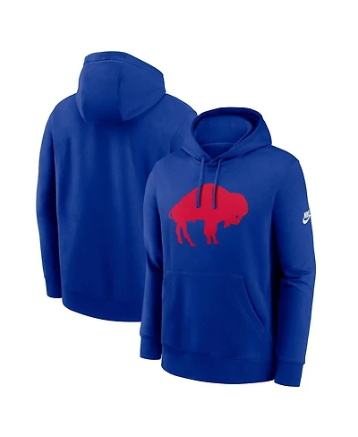 Nike Men's Royal Buffalo Bills Club Fleece Pullover Hoodie