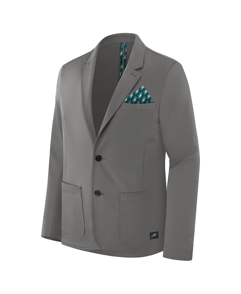 J. Palmer Men's Graphite Philadelphia Eagles Man-In-Motion Blazer