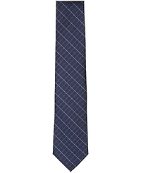Club Room Men's Fayette Grid Classic Tie, Macy's Exclusive