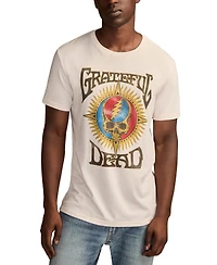 Lucky Brand Men's Grateful Dead Real Skull Crewneck T-Shirt