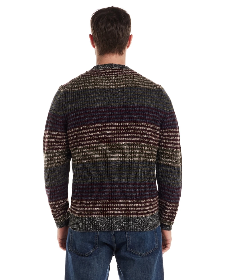 Weatherproof Vintage Men's Striped Crewneck Sweater