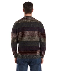 Weatherproof Vintage Men's Striped Crewneck Sweater