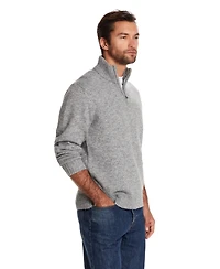 Weatherproof Vintage Men's Quarter Zip Long Sleeve Sweater