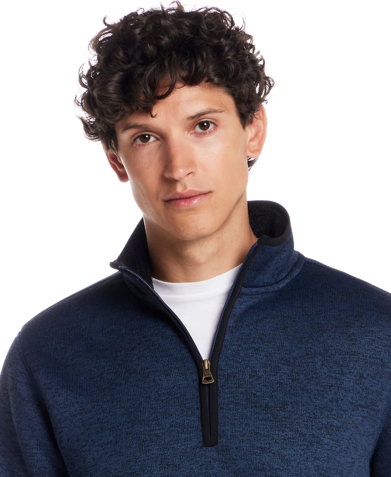 Weatherproof Vintage Men's Quarter-Zip Sweater