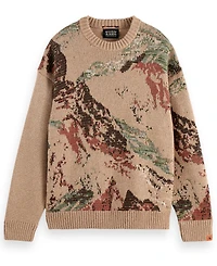 Scotch & Soda Men's Mountain Crewneck Pull-Over Sweater