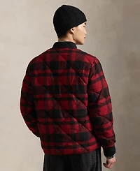 Polo Ralph Lauren Men's Baseball Collar Buffalo Check Jacket