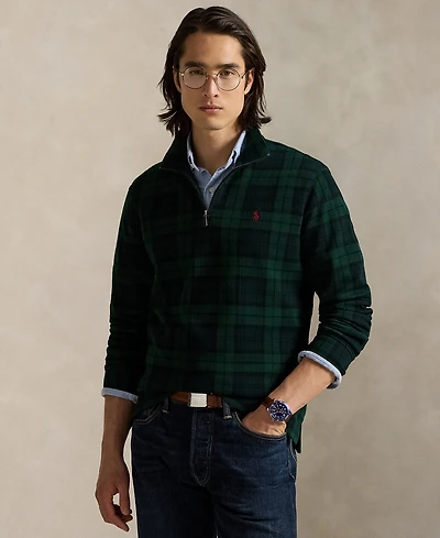 Polo Ralph Lauren Men's Estate-Rib Cotton Quarter-Zip Pullover