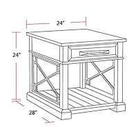 Parker House Furniture Parker House Sundance - Smokey Grey End Table