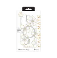 Case-Mate Floral Gems Case with Magnet for Samsung Galaxy S 2025 Slim
