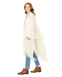 Woman Within Women's Fringed Cape