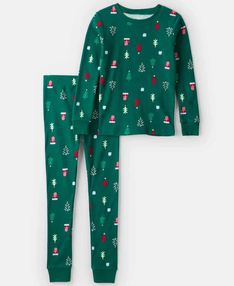 Carter's Boys 2-Piece Long-Sleeve Top and Pajama Set