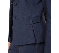 Liverpool Los Angeles Women's Notch Collar Peplum Blazer