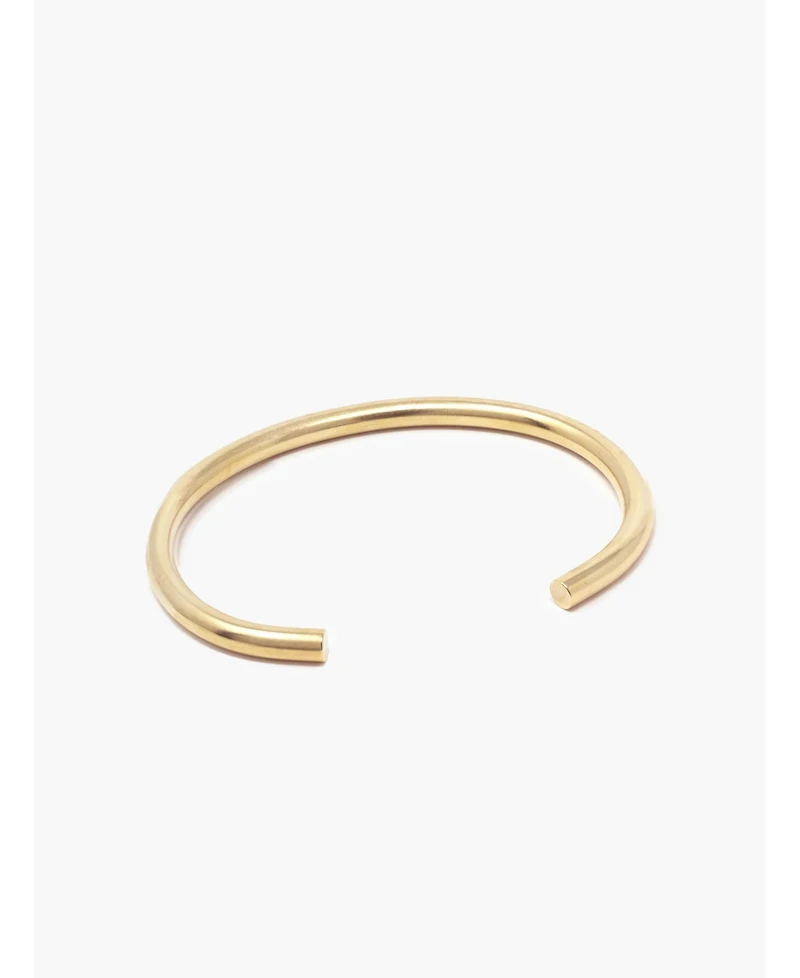 Able Chunky Cuff Bracelet, 18k Gold Plated