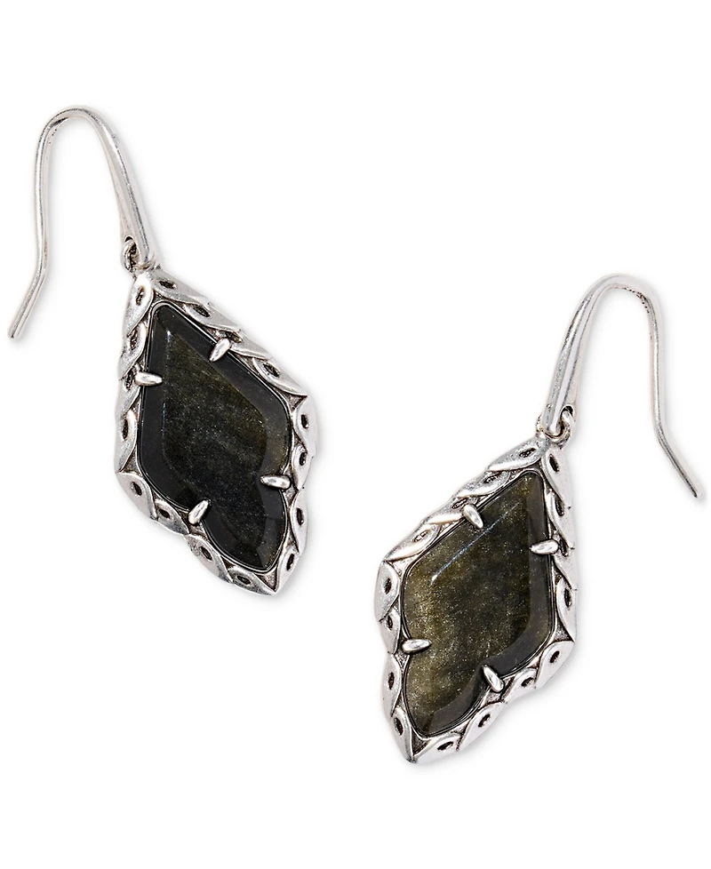 Kendra Scott Glass and Mother of Pearl Gold-Tone Drop Earrings