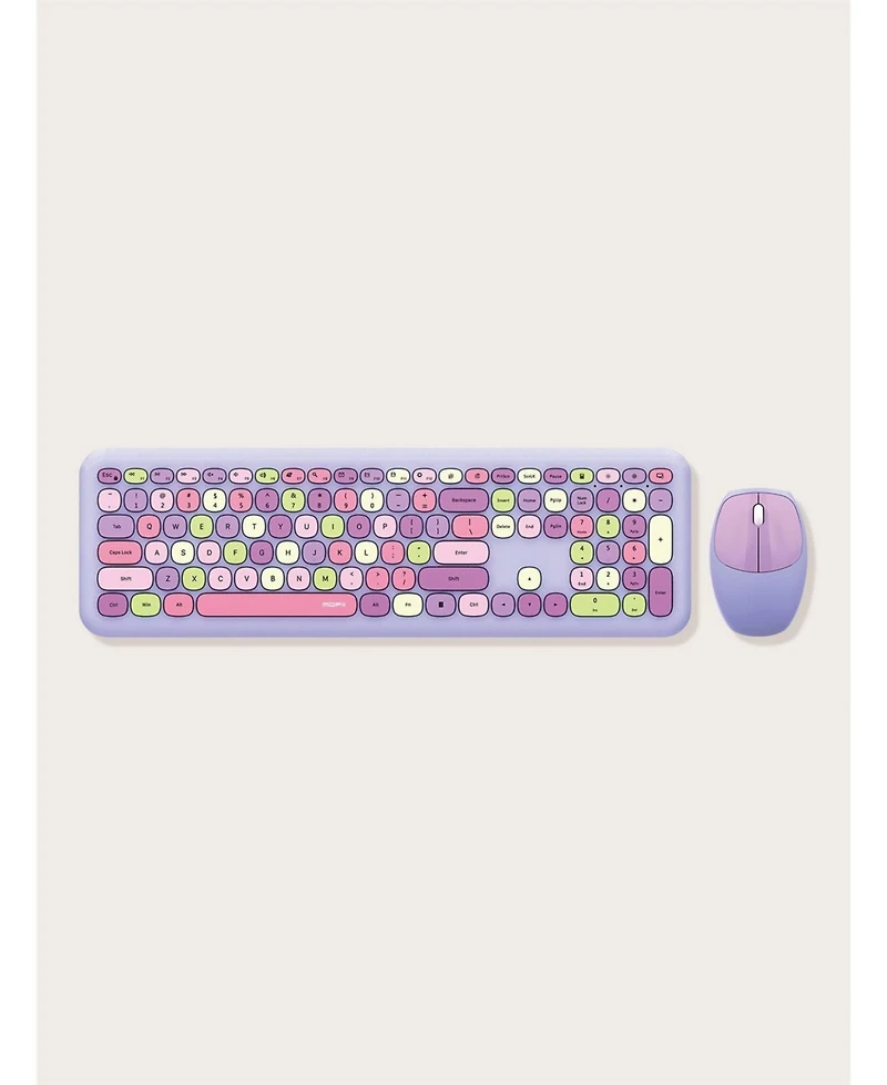 666 Wireless Keyboard Mouse Set