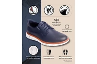 Marc Joseph New York Men's Cloud Street Hands-Free Slip On Lightweight Leather Oxfords