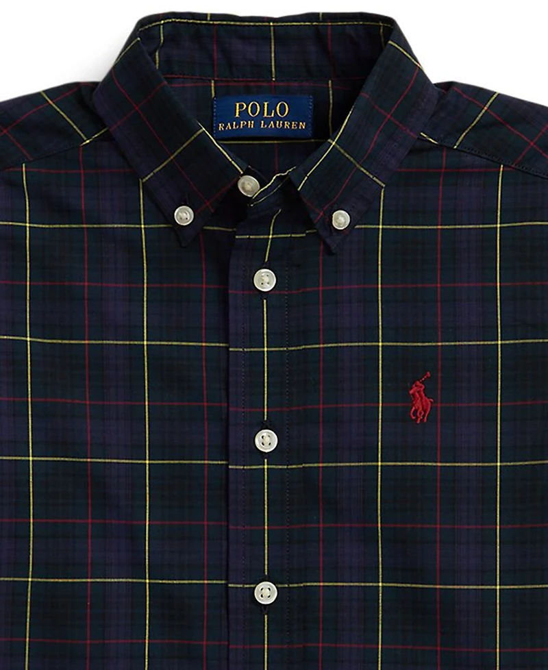 Polo Ralph Lauren Boys 2-7 Plaid Shirt