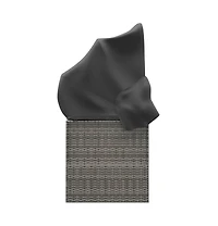 Outdoor Lounge Bed Grey