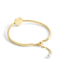 Coach Gold Plated Heart Cuff Bracelets