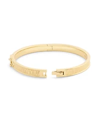 Coach Gold Plated Buckle Bangle Bracelets