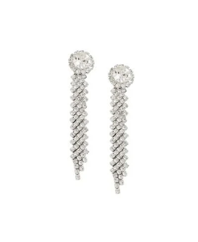 Sohi Circular Bling Drop Earrings