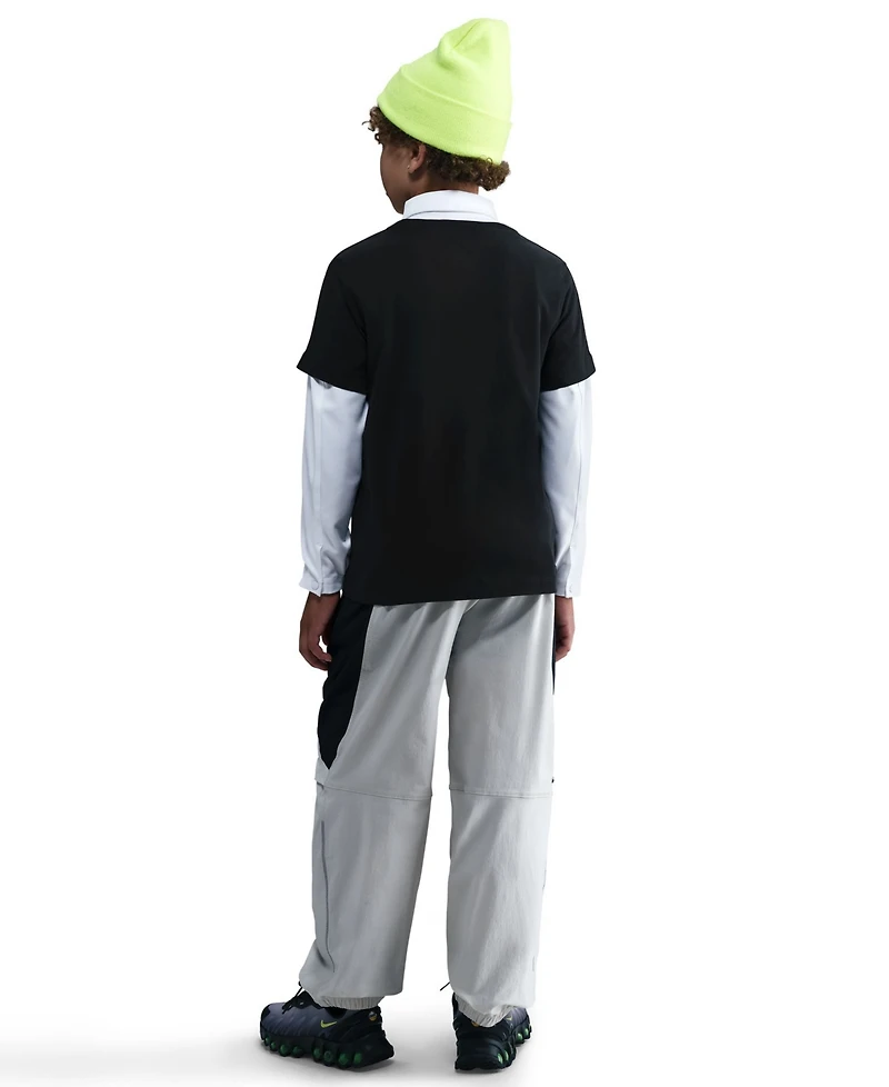 Nike Big Kids Sportswear Logo Graphic Cotton T-Shirt