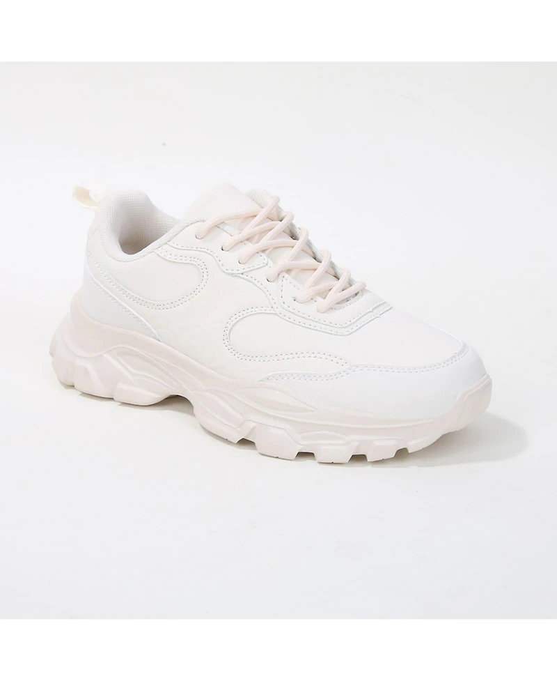 Berness Lidia Mixed Material Sneakers