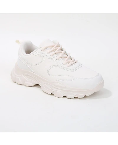 Berness Lidia Mixed Material Sneakers