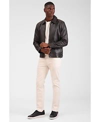 Bagatelle Homme Men's Genuine Leather Zip Front Jacket