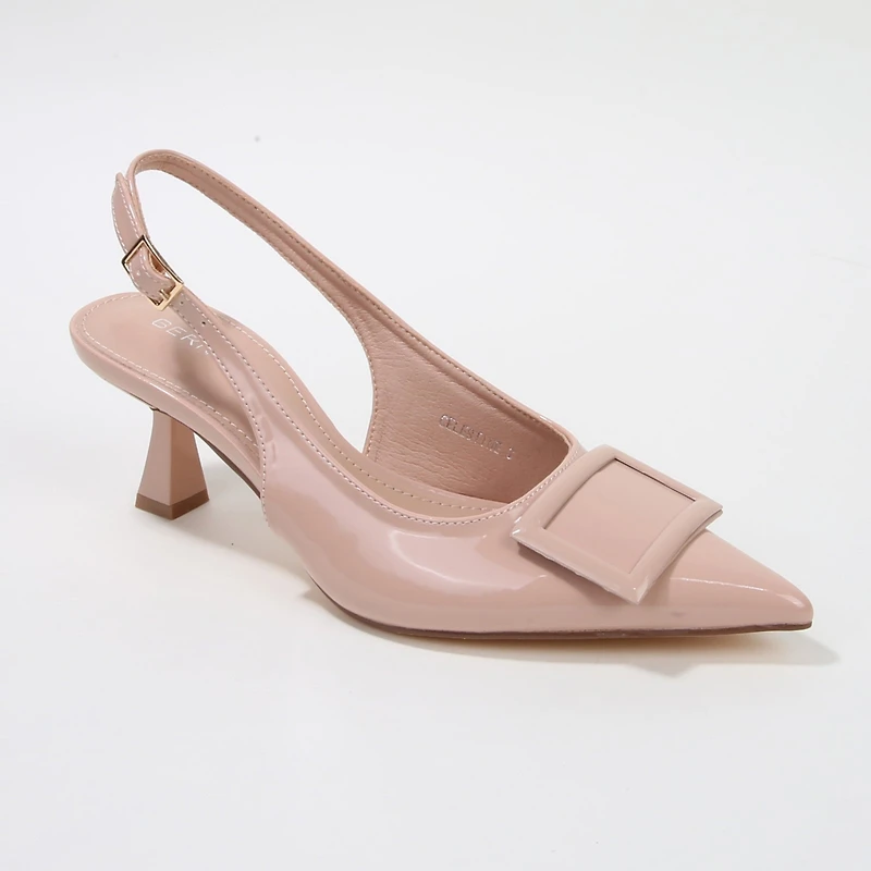 Berness Celestine Kitten Heel Slingbacks