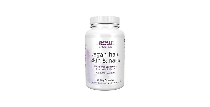 Now Foods Hair, Skin & Nails ,5000 mcg ,90 Veg Caps