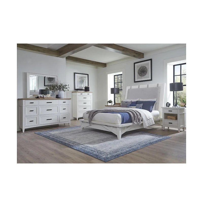 Parker House Furniture Parker House Americana Modern Bedroom Beveled Landscape Mirror